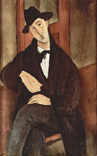Amedeo Modigliani Portrat des Mario Varfogli Norge oil painting art